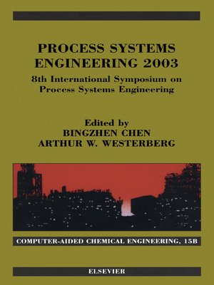 cover image of Process Systems Engineering 2003